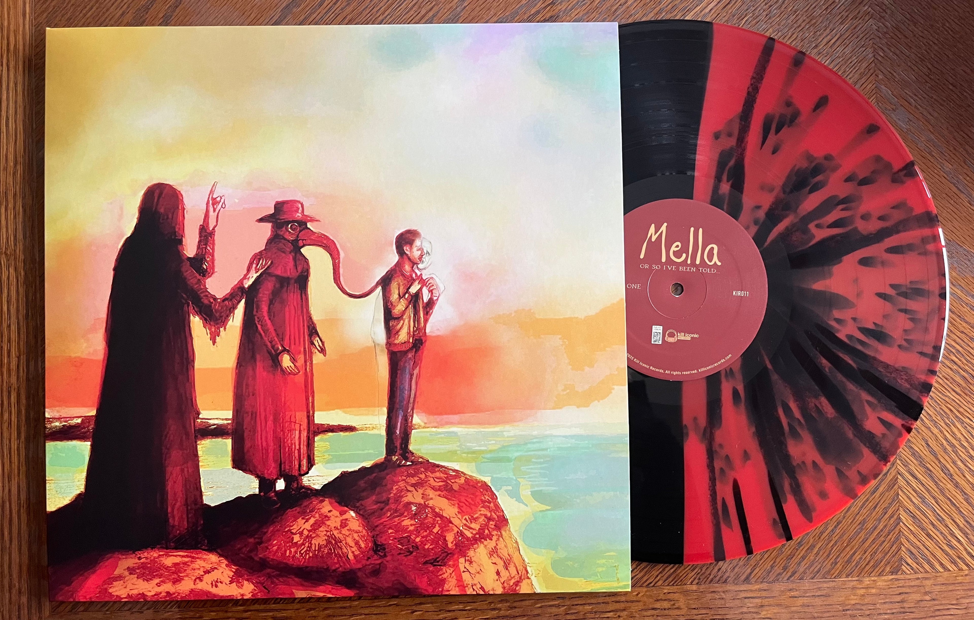 Exclusive Red & Black Vinyl Variant